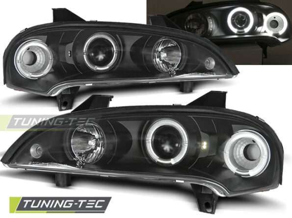 OPEL TIGRA 09.94-12.00 ANGEL EYES Μαύρο
