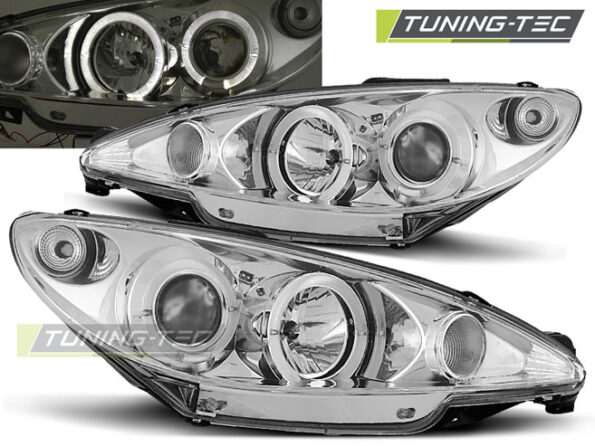 PEUGEOT 206 10.98-02 206 ANGEL EYES χρωμίου