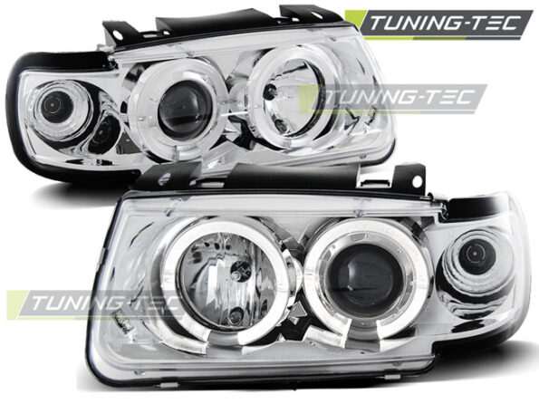 Φανάρια ANGEL EYES χρωμίου για VW POLO 6N 10.94-09.99 HATCHBACK