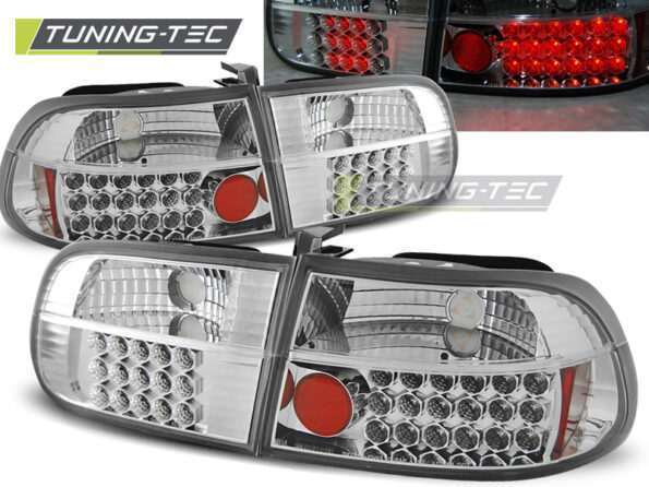 HONDA CIVIC 09.91-08.95 2D/4D χρωμίου LED