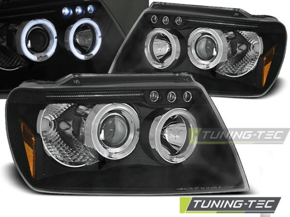CHRYSLER JEEP GRAND CHEROKEE 99-05.05 ANGEL EYES Μαύρο