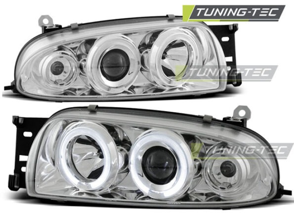 FORD FIESTA MK4 10.95-08.99 ANGEL EYES χρωμίου