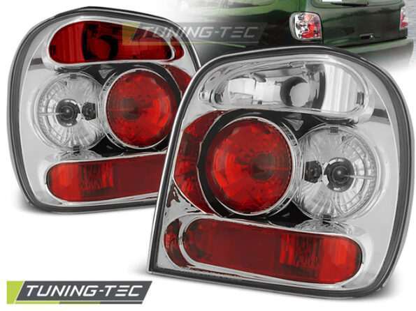 TAIL LIGHTS χρωμίου για VW POLO 6N 10.94-09.99