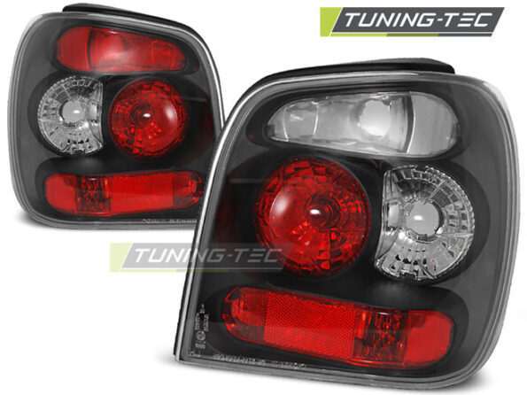 TAIL LIGHTS Μαύρο για VW POLO 6N 10.94-09.99