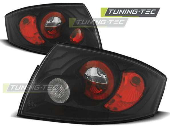 TAIL LIGHTS Μαύρο για AUDI TT 99-06