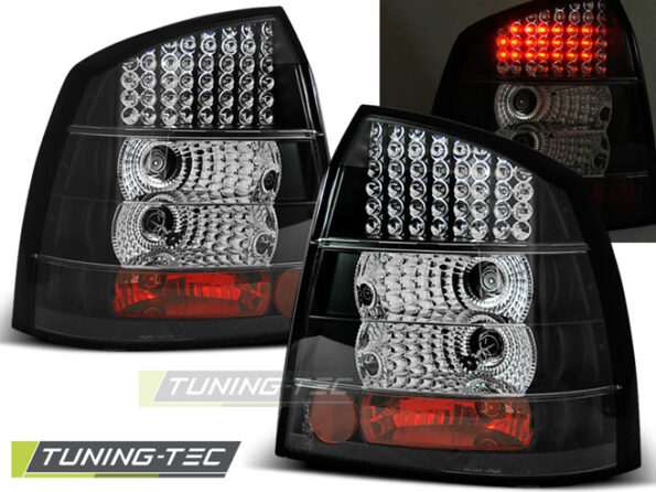 OPEL ASTRA G 09.97-02.04 3D/5D Μαύρο LED
