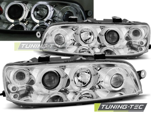 FIAT PUNTO 2 10.99-06.03 ANGEL EYES χρωμίου