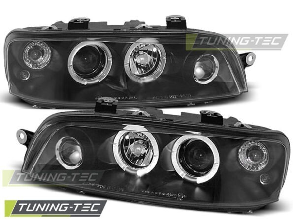 FIAT PUNTO 2 10.99-06.03 ANGEL EYES Μαύρο