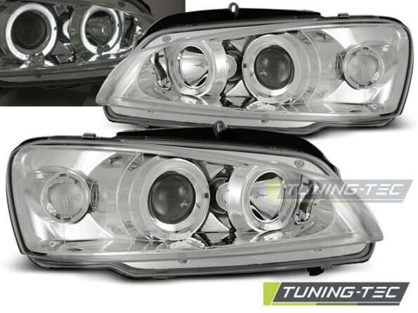 PEUGEOT 106 08.96-03 ANGEL EYES χρωμίου