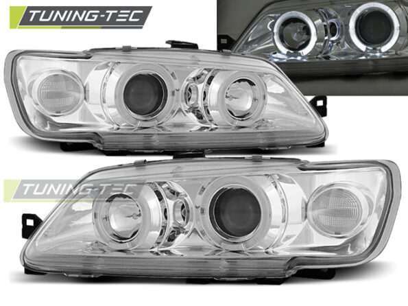 PEUGEOT 306 02.93-04.97 ANGEL EYES χρωμίου
