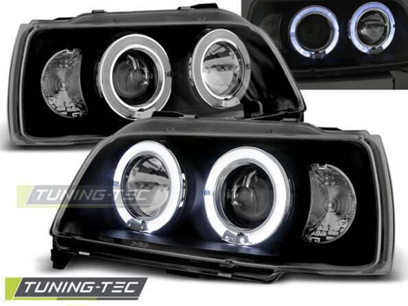 RENAULT CLIO 06.90-95 ANGEL EYES Μαύρο