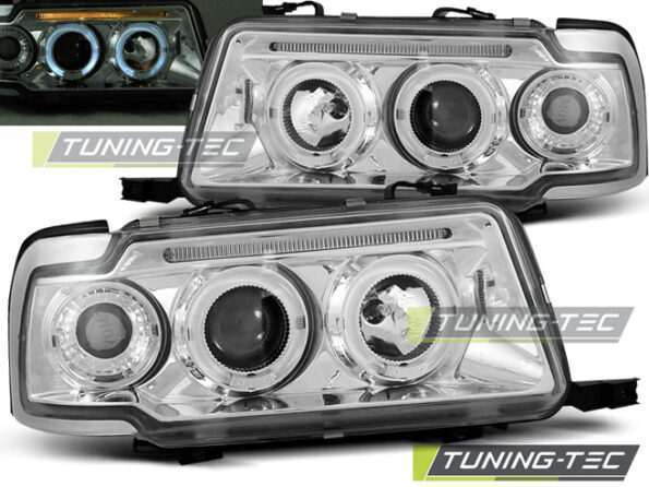 Φανάρια ANGEL EYES χρωμίου για AUDI 80 B4 09.91-04.96