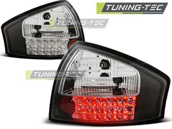 Πίσω φανάρια  led Μαύρο για AUDI A6 05.97-05.04
