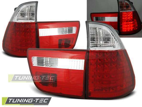 Πίσω φανάρια  led Κόκκινο Λευκό για BMW X5 E53 09.99-10.03