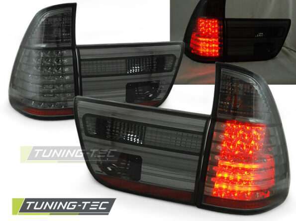 Πίσω φανάρια  led SMOKE για BMW X5 E53 09.99-10.03