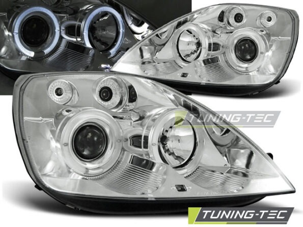 FORD FIESTA MK6 05.02-08.05 ANGEL EYES χρωμίου