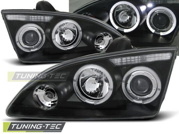 FORD FOCUS II 09.04-01.08 ANGEL EYES Μαύρο