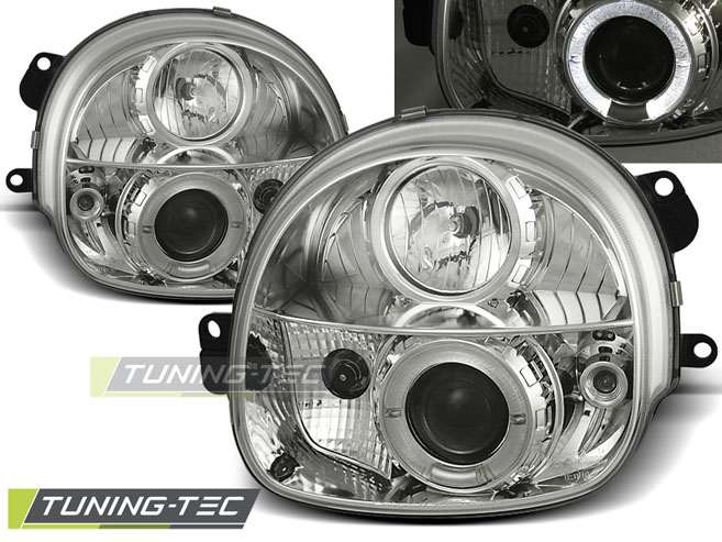 RENAULT TWINGO 03.93-09.98 ANGEL EYES χρωμίου