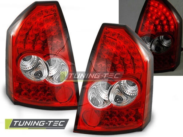 CHRYSLER 300C 05-08 Κόκκινο Λευκό LED