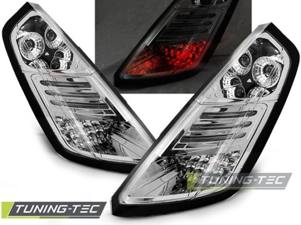 FIAT GRANDE PUNTO 09.05-09 χρωμίου LED