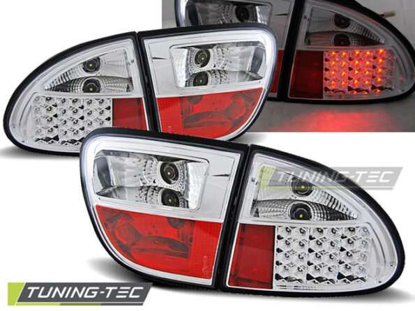 Πίσω φανάρια led χρωμίου για SEAT LEON 04.99-08.04