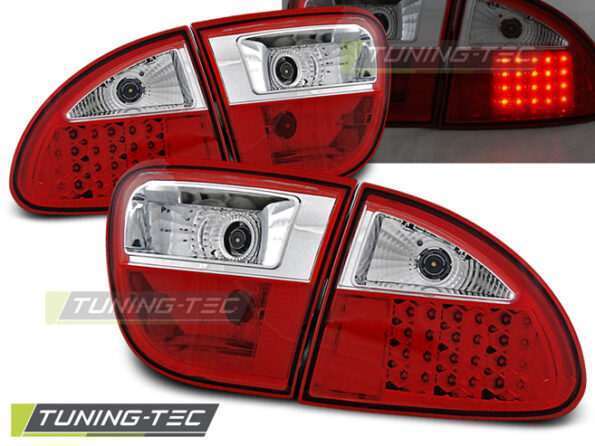 Πίσω φανάρια  led Κόκκινο Λευκό για SEAT LEON 04.99-08.04
