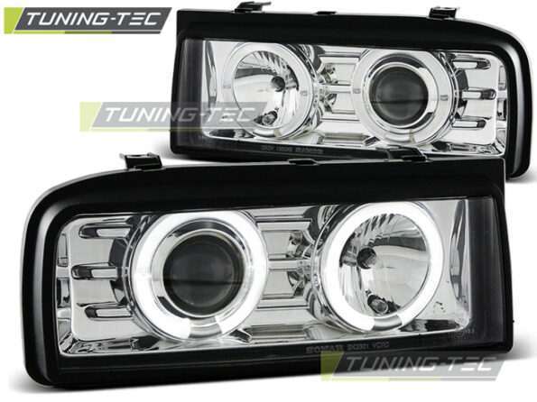 Φανάρια ANGEL EYES χρωμίου για VW CORRADO 88-95