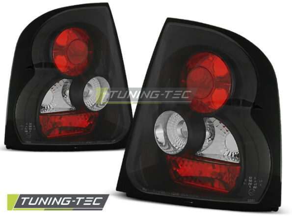 TAIL LIGHTS Μαύρο για SKODA OCTAVIA 03.97-07.00 LIFTBACK