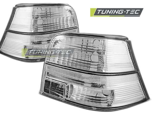 TAIL LIGHTS CRYSTAL Λευκό για VW GOLF 4 09.97-09.03
