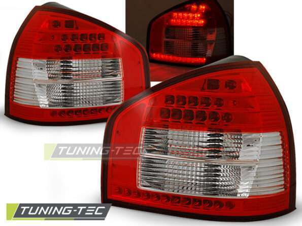Πίσω φανάρια  led Κόκκινο Λευκό για AUDI A3 08.96-08.00