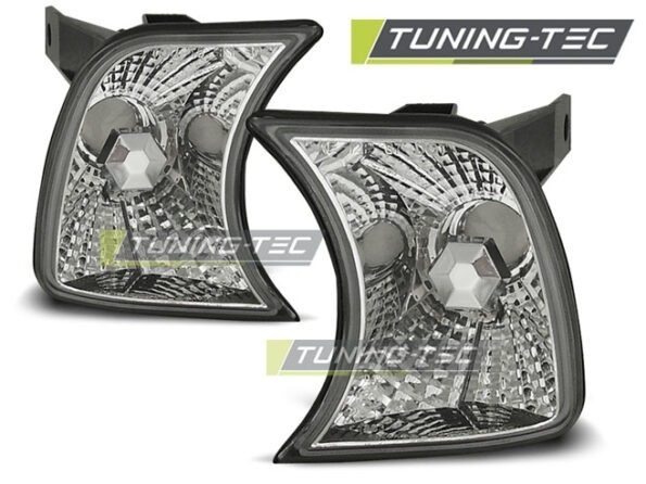 Εμπρός φλας χρωμίου για BMW E34 02.88-12.95