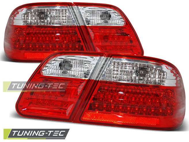 Πίσω φανάρια  led Κόκκινο Λευκό για MERCEDES W210 95-03.02