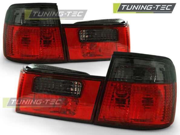 TAIL LIGHTS Κόκκινο SMOKE για BMW E34 02.88-12.95 SEDAN