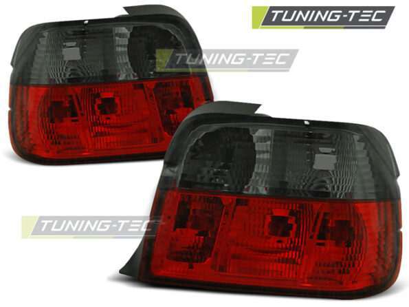 TAIL LIGHTS Κόκκινο SMOKE για BMW E36 12.90-08.99 COMPACT
