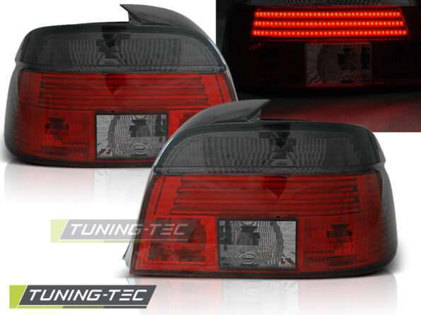 Πίσω φανάρια  led Κόκκινο SMOKE για BMW E39 09.95-08.00