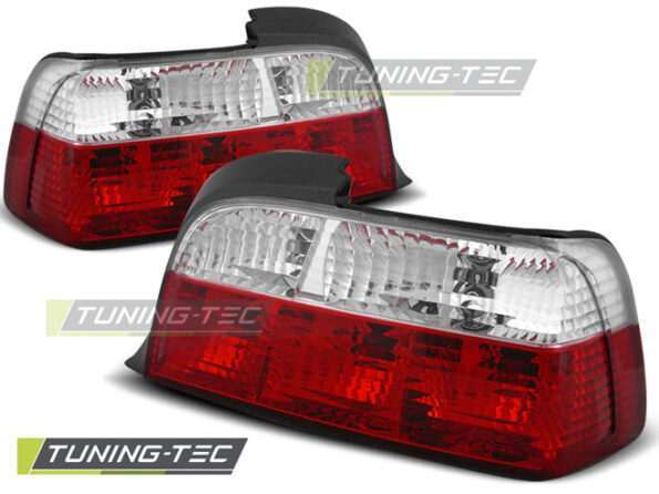 TAIL LIGHTS Κόκκινο Λευκό για BMW E36 12.90-08.99 COUPE