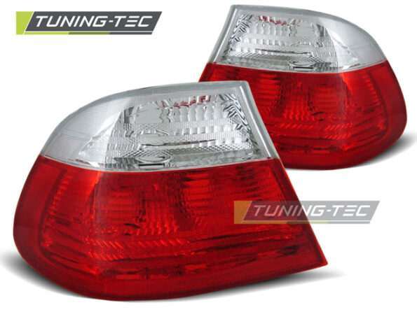 TAIL LIGHTS Κόκκινο Λευκό για BMW E46 04.99-03.03 COUPE