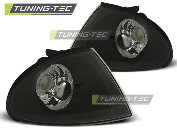 Εμπρός φλας Μαύρο για BMW E46 05.98-08.01