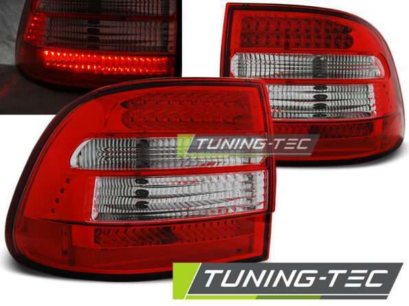 Πίσω φανάρια  led Κόκκινο Λευκό για PORSCHE CAYENNE 02-06