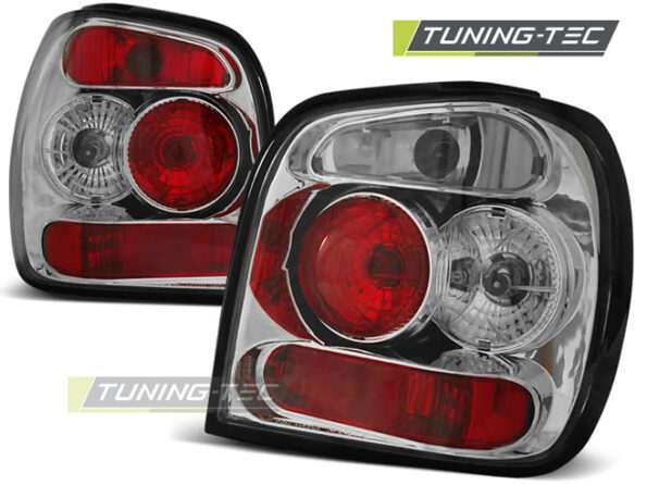 TAIL LIGHTS χρωμίου για VW POLO 6N2 10.99-10.01