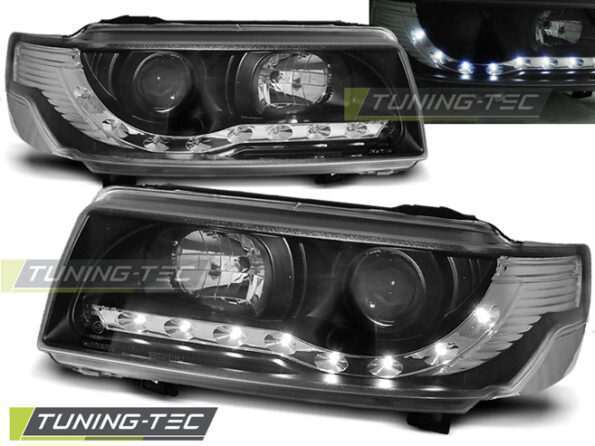 Φανάρια DAYLIGHT Μαύρο για VW PASSAT B4 11.93-05.97