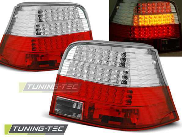 Πίσω φανάρια  led Κόκκινο Λευκό για VW GOLF 4 09.97-09.03