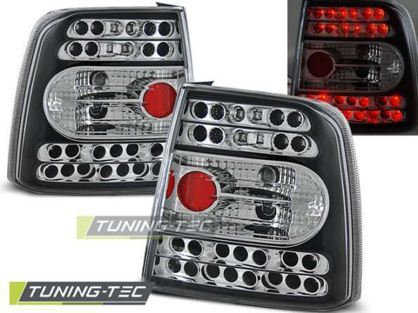 Πίσω φανάρια  led Μαύρο για VW PASSAT B5 11.96-08.00 SEDAN