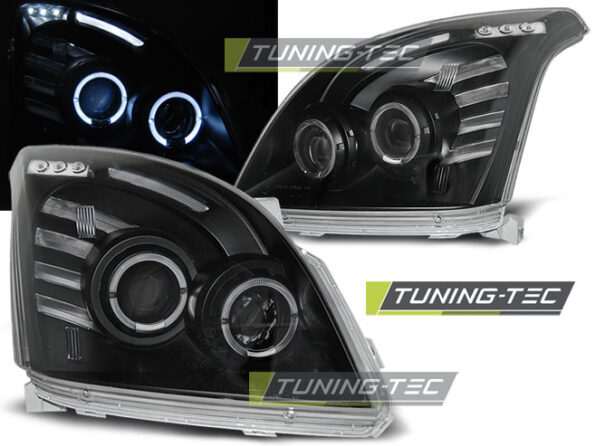 TOYOTA LAND CRUISER 120 03-09 ANGEL EYES Μαύρο