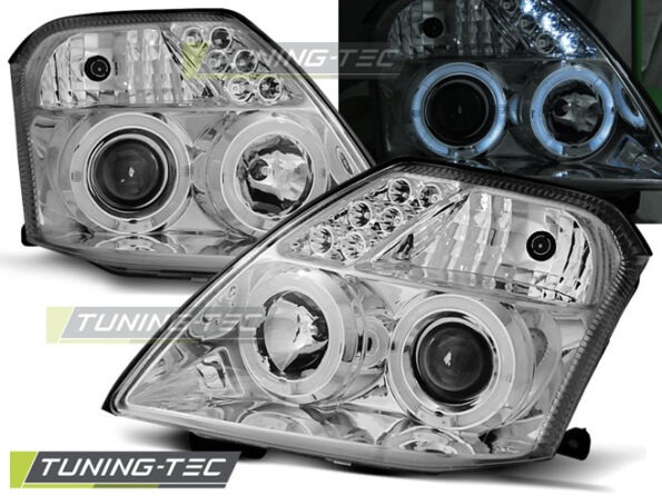CITROEN C2 09.03-10 ANGEL EYES χρωμίου