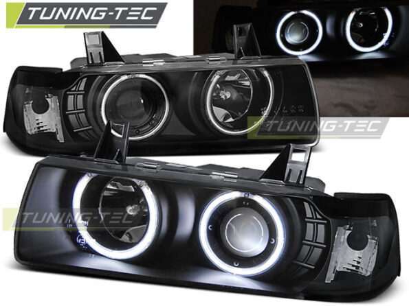 Φανάρια ANGEL EYES CCFL Μαύρο για BMW E36 12.90-08.99 C/C