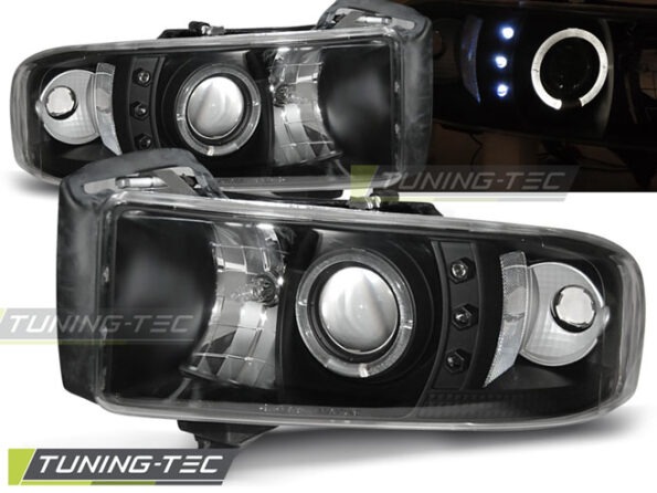 DODGE RAM 94-01 ANGEL EYES Μαύρο