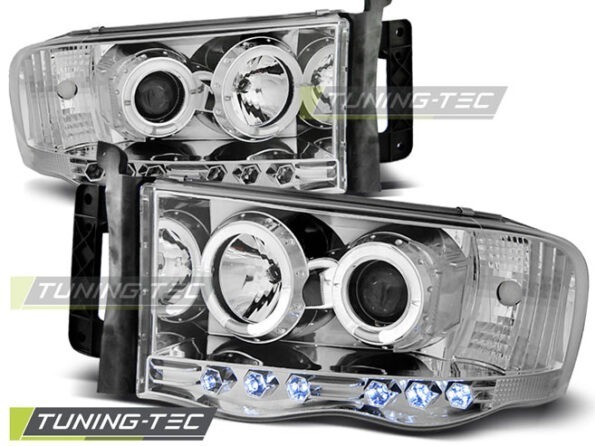 DODGE RAM 02-06 ANGEL EYES χρωμίου