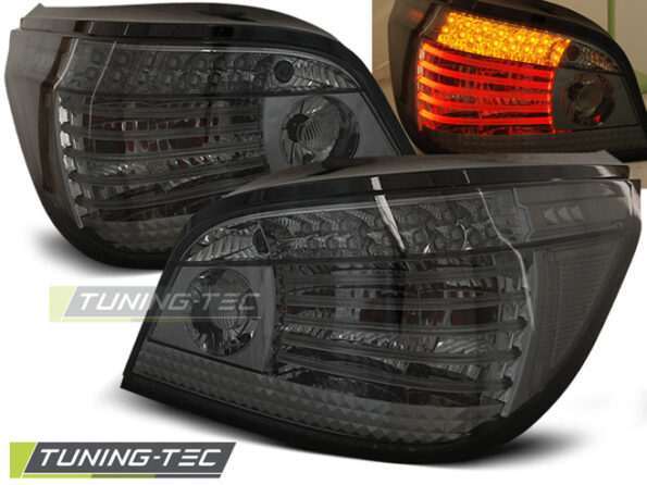 Πίσω φανάρια  led SMOKE για BMW E60 07.03-07
