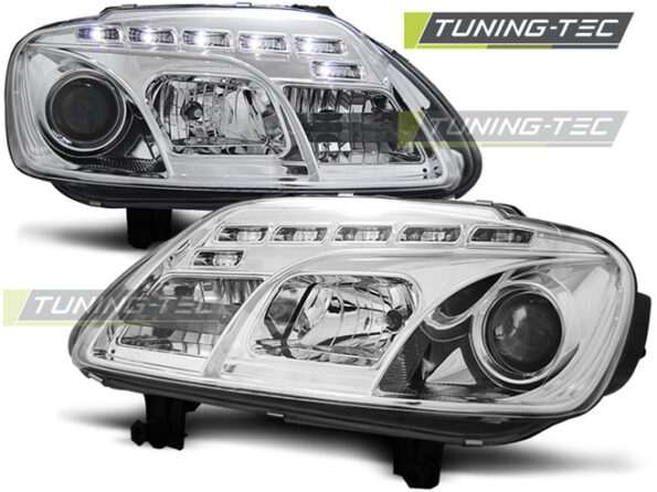 Φανάρια DAYLIGHT χρωμίου για VW TOURAN 02.03-10.06 / CADDY